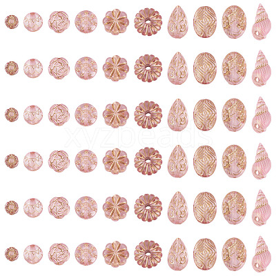 100G Transparent Acrylic Beads OACR-BT0001-07A-1