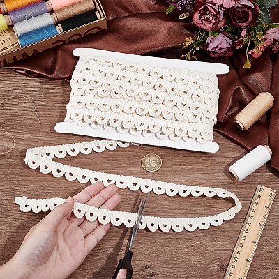 10 Yards Cotton Lace Trim OCOR-PH0007-18A-01-1