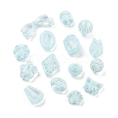 Transparent Acrylic Beads OACR-Q084-20F-1