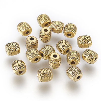 Tibetan Style Beads X-GLF0888Y-1