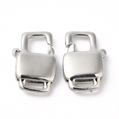 Brass Lobster Claw Clasps KK-R143-26P-1
