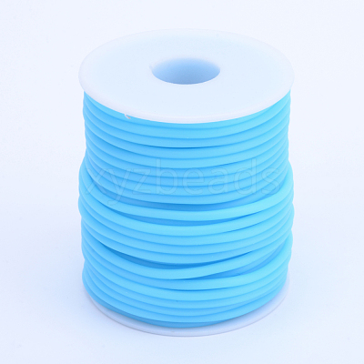 Hollow Pipe PVC Tubular Synthetic Rubber Cord RCOR-R007-3mm-05-1