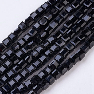 Glass Bead Strands X-GLAA-R041-4x4mm-20-1