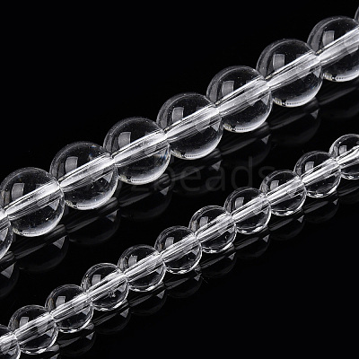 Transparent Glass Beads Strands GLAA-T032-T4mm-13-1