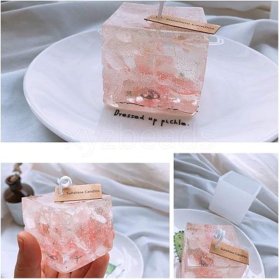 Plastic Candle Molds Sets AJEW-OC0001-06-1