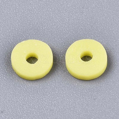 Handmade Polymer Clay Beads X-CLAY-Q251-4.0mm-35-1