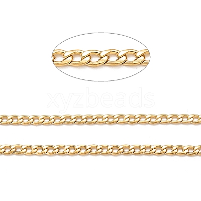 Ion Plating(IP) 304 Stainless Steel Twisted Chain Curb Chains CHS-H007-29G-1