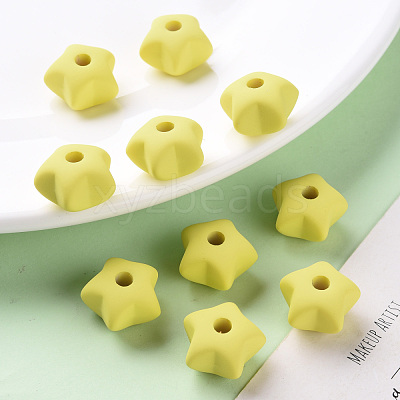 Acrylic Beads OACR-S039-01-85-1
