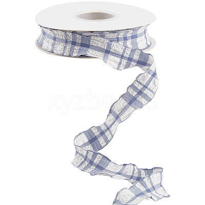 Cloth Plaid Ribbon OCOR-WH20071-001F-1