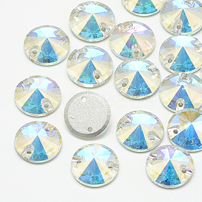 Sew on Rhinestone RGLA-T105-12mm-001AB-1