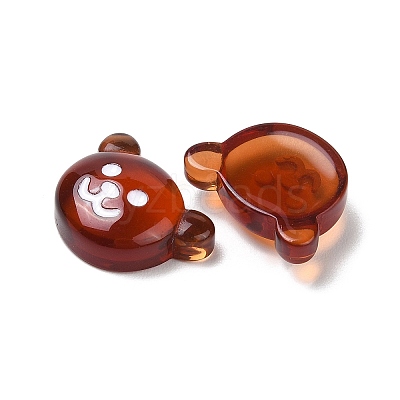 Translucent Resin Animal Decoden Cabochons RESI-M040-03-1-1