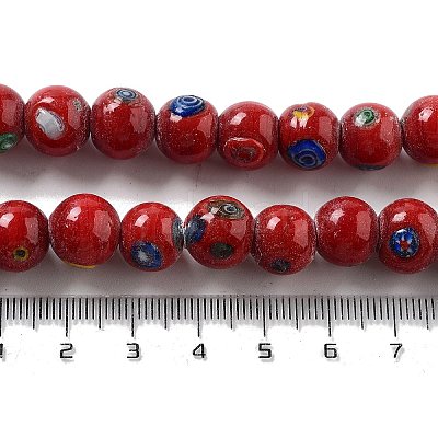 Handmade Nepalese Lampwork Beads LAMP-Z008-09E-1