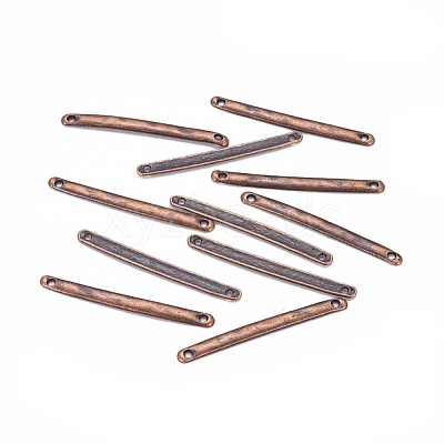 Tibetan Style Bar Links connectors TIBE-A14039-R-FF-1