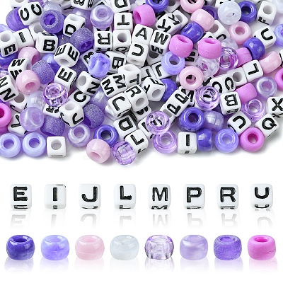 Transparent & Opaque Acrylic Beads KY-FS0001-26A-1