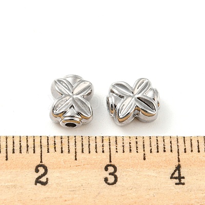 Rack Plating Alloy Beads PALLOY-Z022-16P-1