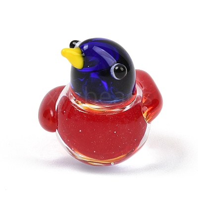 Handmade Lampwork Bird Figurine GL-CBAE714-02-1
