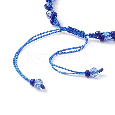 Baking Paint Glass Seed Beaded Bracelets BJEW-MZ00155-03-1