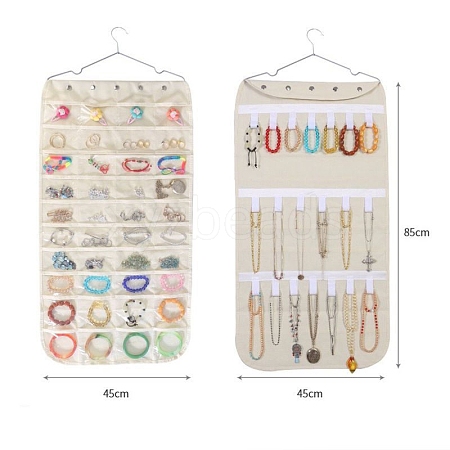 Non-Woven Fabrics Jewelry Hanging Display Bags PW-WG86F1F-10-1