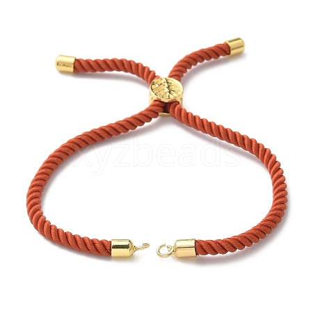 Cotton Cord Bracelet Making KK-F758-03S-G-1-1