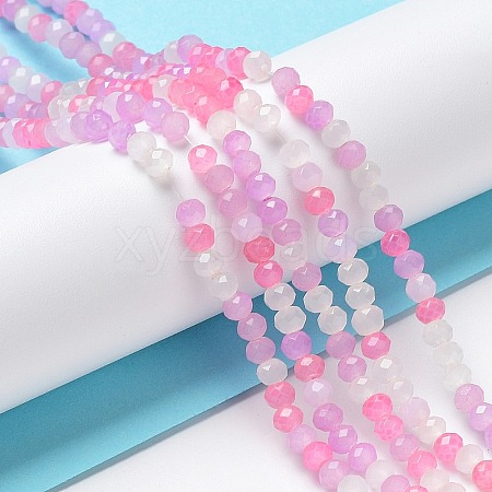 Glass Beads Strands EGLA-A034-M3mm-02-1