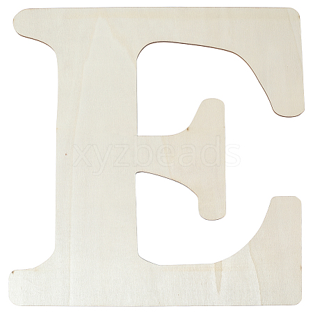 Letter Unfinished MDF Sheets WOOD-WH20012-008E-1