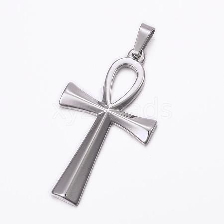 Non-Tarnish 304 Stainless Steel Pendants STAS-H384-05P-1