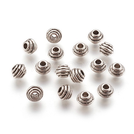 Tibetan Style Alloy Spacer Beads LF5166Y-NF-1