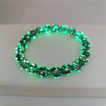 Luminous Glass Stretch Bracelets PW-WGA9C81-09-1