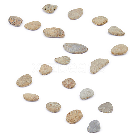 10Pcs Natural Ice Obsidian Display Decorations G-WH0030-53-1