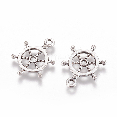 Tibetan Style Alloy Pendants TIBEP-LF0997YKG-AS-FF-1