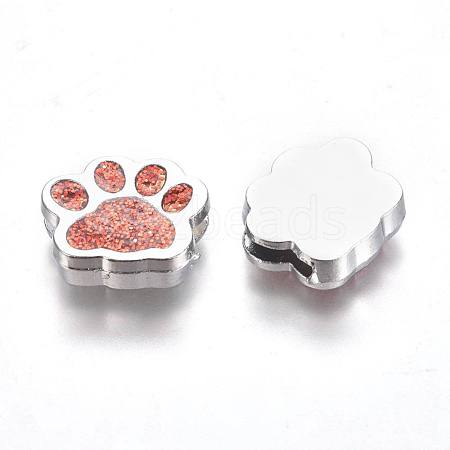 Alloy Enamel Slider Charms ENAM-WH0047-11A-1