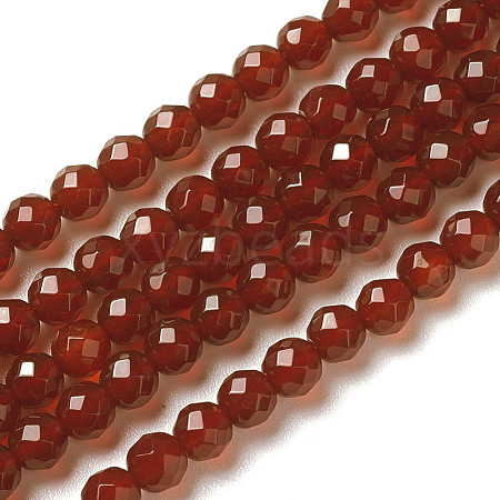 Natural Carnelian Beads Strands G-F596-12A-4mm-1