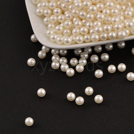 Imitation Pearl Acrylic Beads OACR-S011-3.5mm-Z24-1