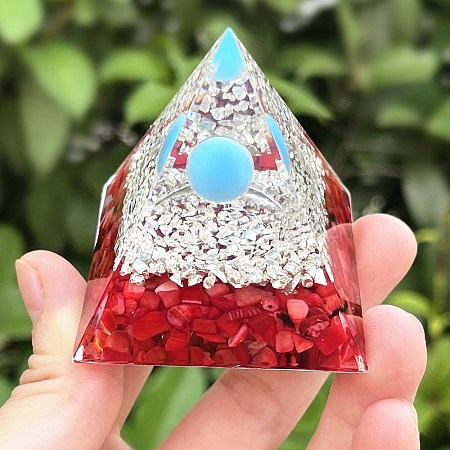 Orgonite Pyramid Resin Energy Generators PW-WGDEDD9-01-1