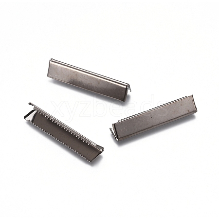 Iron Ribbon Crimp Ends IFIN-WH0051-81-B-1