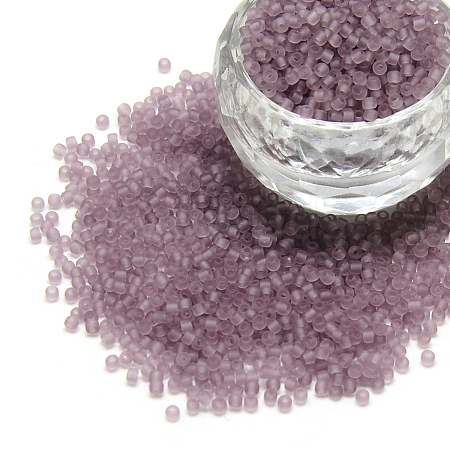 12/0 Grade A Round Glass Seed Beads X-SEED-Q006-M10-1