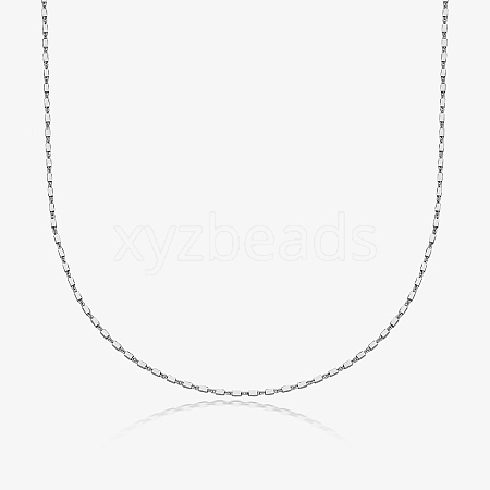 925 Sterling Silver Link Chain Necklaces EJ2248-5-1