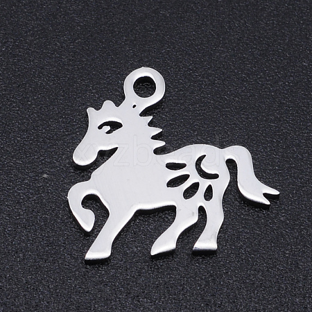 Non-Tarnish 201 Stainless Steel Charms STAS-N090-JN849-1-1