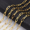 Brass Paperclip Chains X-CHC-S008-001B-G-3