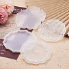 Boutigem 6Pcs 6 Style Silicone Flower Cup Mat Molds Sets DIY-BG0001-21-11