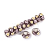 Handmade Lampwork & Brass Core European Beads LAMP-N044-04S-03-3