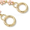 Zinc Alloy Spring Gate Rings Bag Extension Chains AJEW-BA00142-02-5