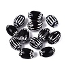 Handmade Millefiori Glass Barrel Beads LA-N002-05B-1