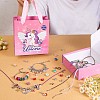 DIY Christmas European Bracelet Necklace Making Kit for Kid Gift JX251A-6