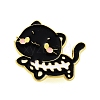 Halloween Theme Golden Alloy Brooches JEWB-U002-06H-1