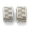 304 Stainless Steel Slide Charms/Slider Beads STAS-I181-045AS-1