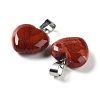 Natural Red Jasper Pendants X-G-Q371-16-3