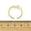 Brass Micro Pave Cubic Zirconia Cuff Rings for Women RJEW-S399-08G-5