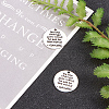 Tibetan Style Alloy Quote Pendants PALLOY-CJ0006-01-5