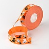 Grosgrain Ribbon For Halloween SRIB-D057-03-2